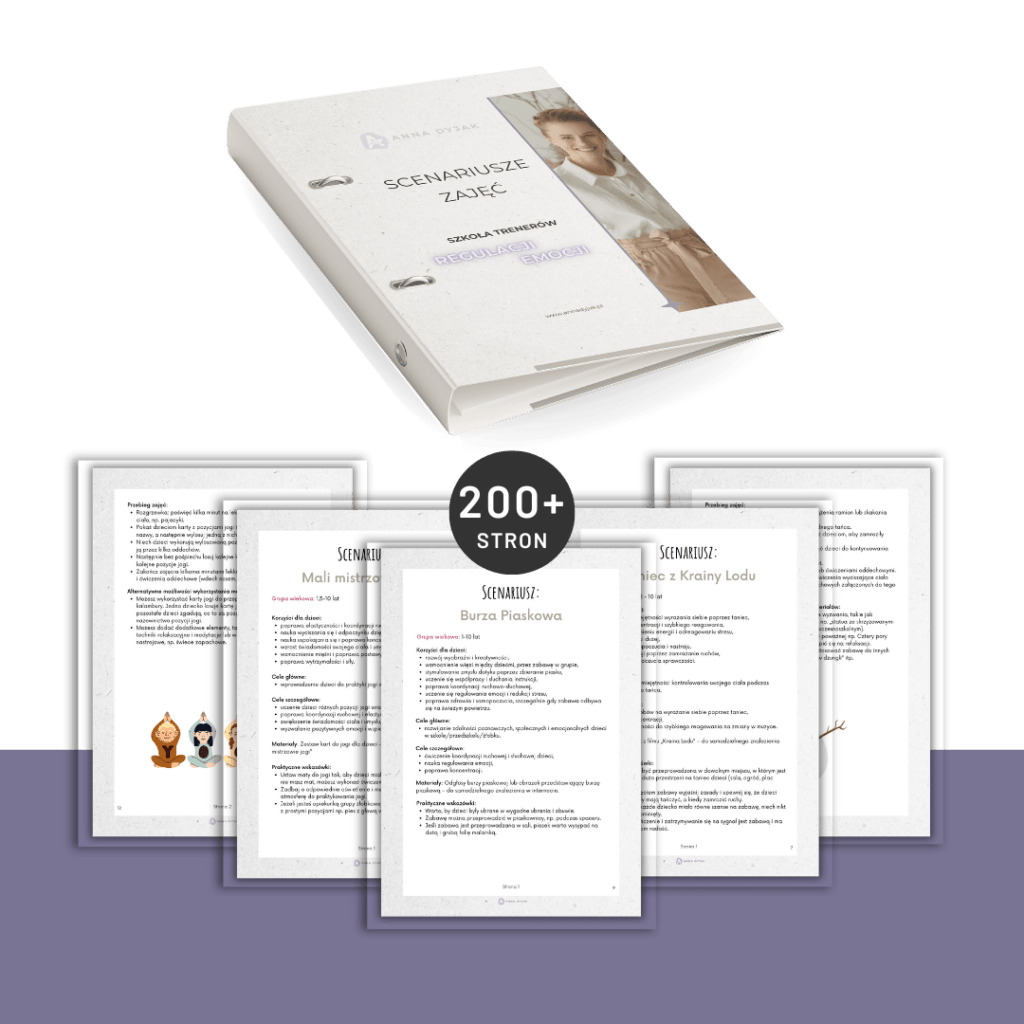 mockup scenariuszy w szkole Trenerów regulacji emocji