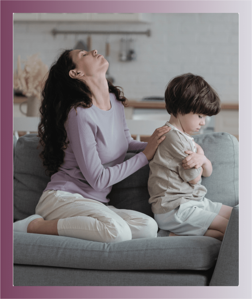 opiekunka nieradząca sobie z emocjami dziecka