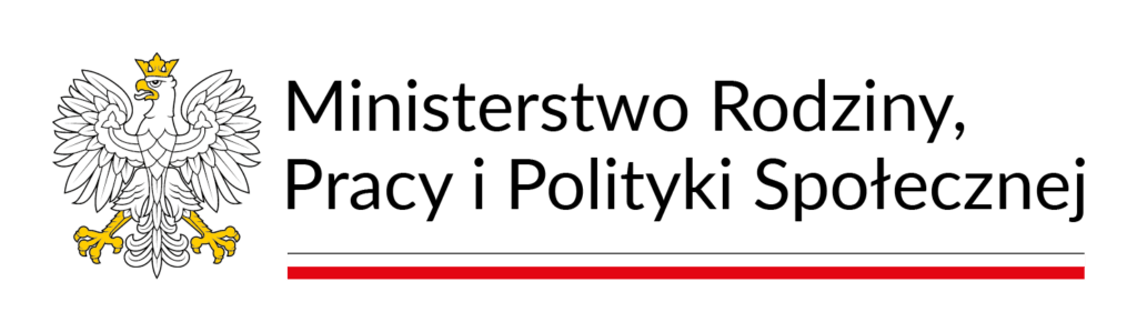 Logo Ministerstwa Rodziny, pracy i Polityki Społecznej (MRPPS)